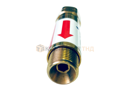 Затвор предохранительный ЗП-Г-10 (пропан, ацетилен) выход редуктора М16х1,5/М16х1,5 Затвор предохранительный KRASS ЗП-Г-10 (пропан, ацетилен) выход редуктора М16х1,5/М16х1,5