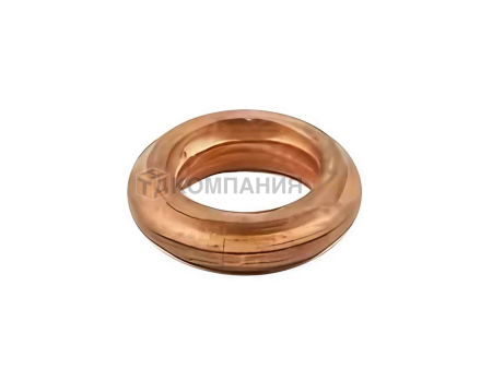 Кольцо уплотнительное KRASS CU, для М12. Уплотнительное кольцо для манометра. Артикул 2190202.