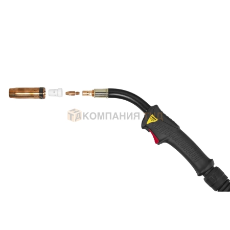 Сварочная горелка КЕДР MIG-500D PRO (евро адаптер) двойной контур жидк охл 3м (8014352)