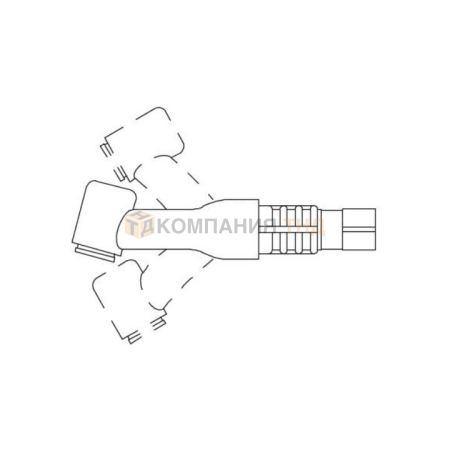 Головка горелки ESAB TXH201F гибкая