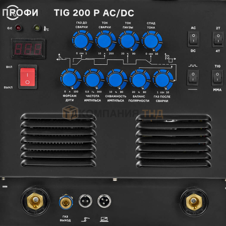 Сварочный аппарат ПТК ПРОФИ TIG 200 P AC/DC (НАКС)