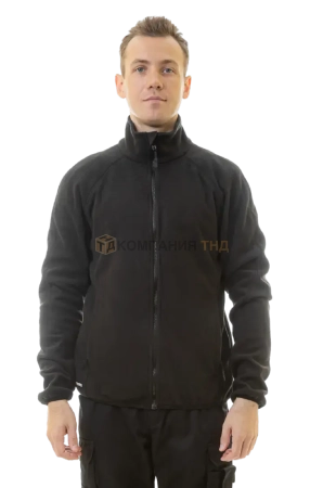Толстовка флисовая BRODEKS KS211, черный (S) (KS211BLACKS)