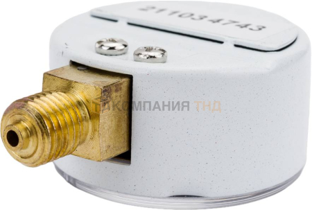 Манометр ацетиленовый KRASS 2,5/4 МПа, 50 мм, М12х1,5