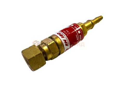 Затвор предохранительный GCE MV 93 Горючие газы вх./вых. М16х1,5LH/6,3/9,0 мм