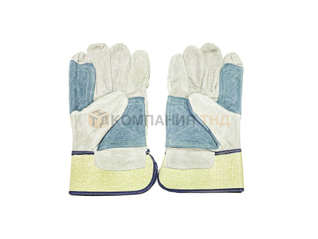 Перчатки сварочные GCE спилковые G100315 комбинированные с усиленным наладонником. Артикул G100315