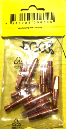 Наконечники контактные ESAB CuCrZr M8x37 w 1,2 мм
