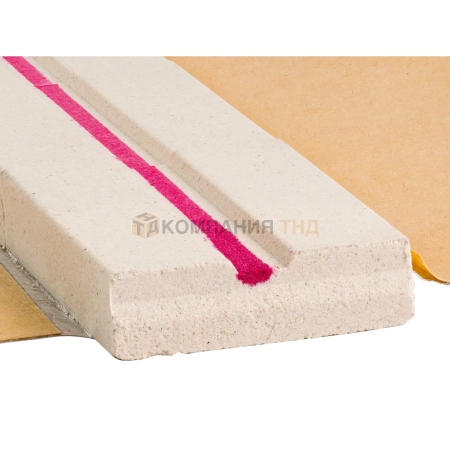 Керамическая подкладка прямоугольная КЕДР КП-9Т (ширина 27 мм, канавка трапецевидная 9 мм, длина 600 мм) (8024702)