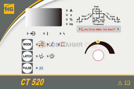 Сварочный аппарат HUGONG CT520 (3 в 1)