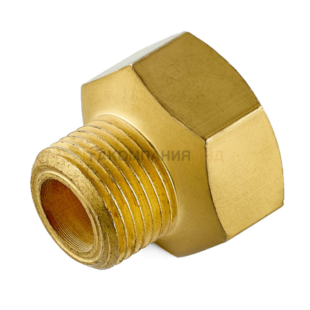 Переходник ПТК к импортному редуктору, латунь