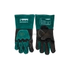 Перчатки сварочные КЕДР КС-20 ПРЕМИУМ, (L), черно-зеленые (8007533)
