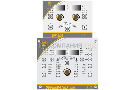 Сварочный полуавтомат HUGONG SUPERMATRIX 350S III (без БО, тележки, горелки и кабель-пакета)