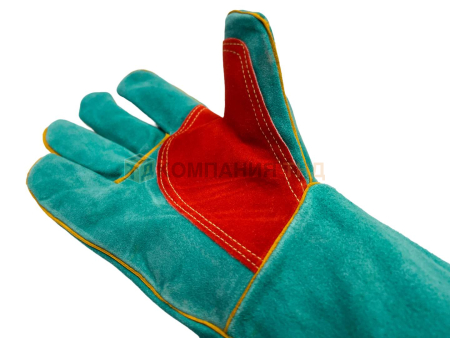 Перчатки сварочные Grovers Long Gloves с крагой (S-796-YP)