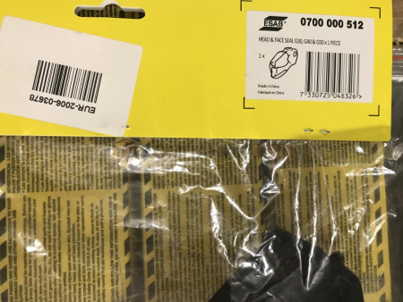 Уплотнение лицевое ESAB Head and Face Seal G30, G40, G50 Уплотнение лицевое ESAB Head and Face Seal G30, G40, G50