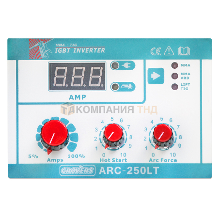 Сварочный аппарат GROVERS ARC 250 LT Инвертор GROVERS ARC-250 LT