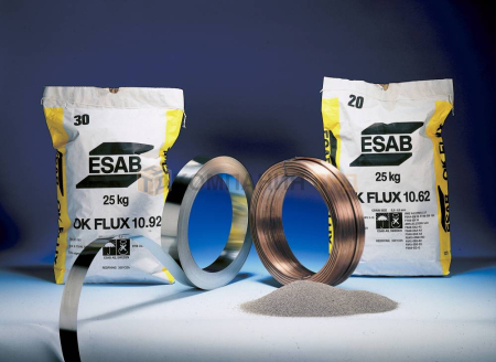 Сварочный флюс ESAB OK FLUX 10.62 для сварки  особо ответственных изделий из конструкционных углеродистых, низко- и легированных, теплоустойчивых и высокопрочных сталей Флюс сварочный ESAB OK FLUX 10.62