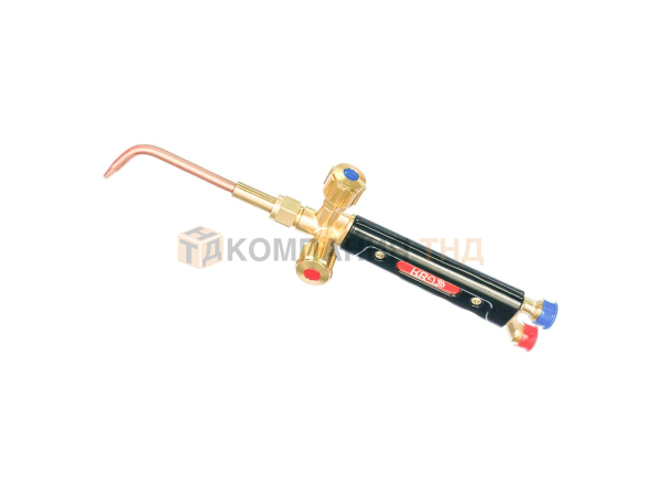 Горелка ацетиленовая KRASS Г2С-Мини (с универсальным ниппелем 6/9) цельнотянутые нак.№ 0, 1, 2 (2277578) Горелка ацетиленовая KRASS Г2С-Мини (с универсальным ниппелем 6/9) цельнотянутые нак.№ 0, 1, 2 (2277578)