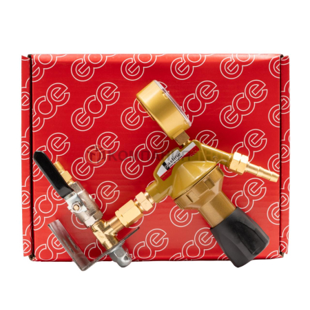 Редуктор сетевой GCE Dinset Ацетилен; -/1,5 бар; вх. G3/8"LH, вых. G3/8"LH