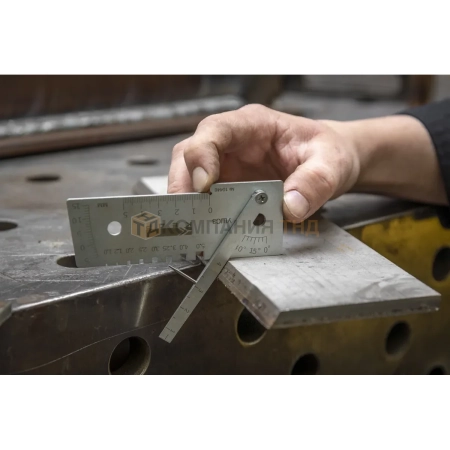 Шаблон сварщика КЕДР УШС-3 с калибровкой (8021854)