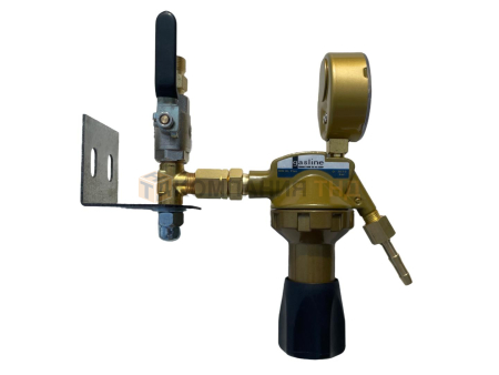 Редуктор сетевой GCE Dinset Кислород; -/10 бар; вх. G3/8", вых. G1/4"