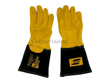 Перчатки сварочные ESAB Curved TIG Glove, размер M (0700005036)