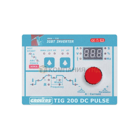 Сварочный аппарат GROVERS TIG 200 DC PULSE Аппарат GROVERS TIG 200 DC PULSE