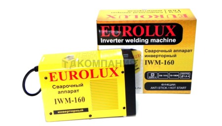 Сварочный аппарат EUROLUX IWM 160 Инвертор EUROLUX IWM-160