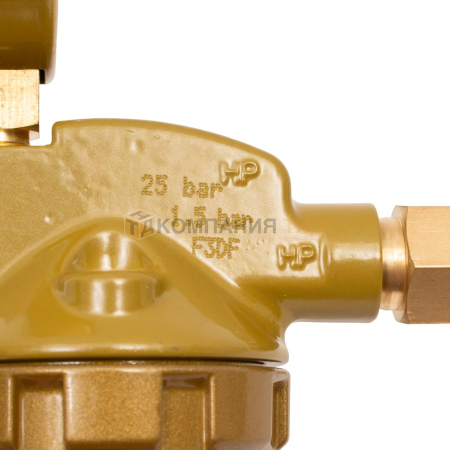 Редуктор сетевой GCE Dinset Ацетилен; -/1,5 бар; вх. G3/8"LH, вых. G3/8"LH