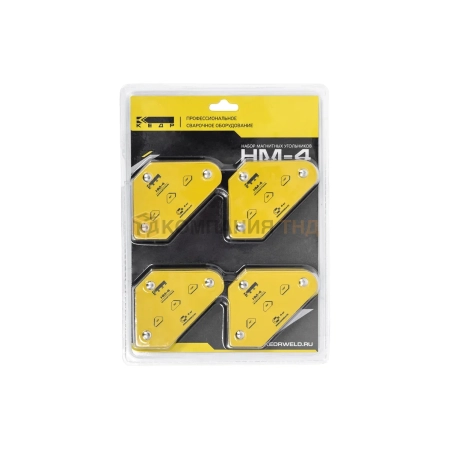 Набор магнитных угольников Кедр НМ-4