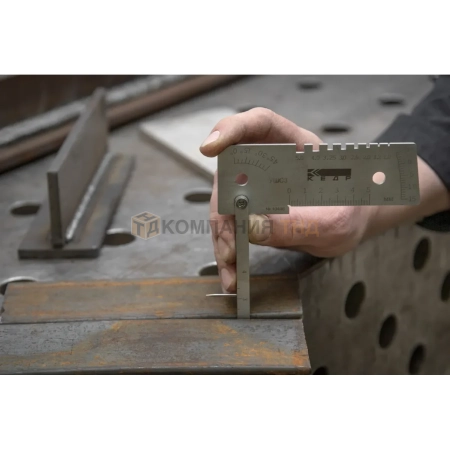 Шаблон сварщика КЕДР УШС-3 с калибровкой (8021854)