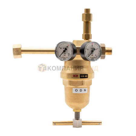 Регулятор GCE CR 60 (РКЗ-500) Кислород/Инертные газы 200/16 бар вх. G3/4, вых. G1/2; 400 м3/час (0870817PV)