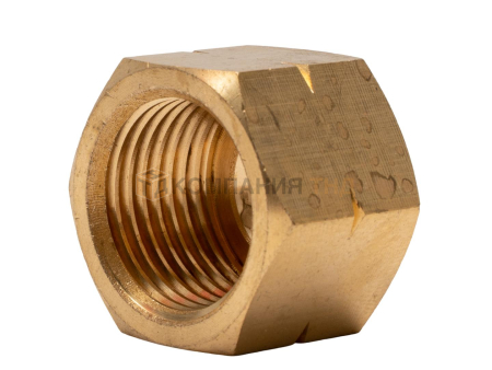 Гайка накидная KRASS 27 СП21,8 левая (Латунь) (5 шт.) Артикул 2190600.