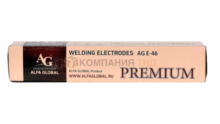 Электроды AG E-46 PREMIUM ф 4,0 мм х 350 мм (5,0кг) (A-3-46-40-5)