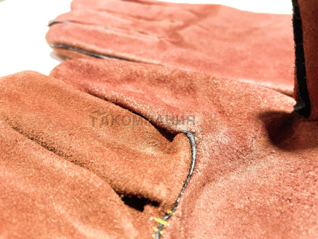 Перчатки сварочные GCE спилковые G100501 5-палые Lusifer 150 град. Артикул G100501