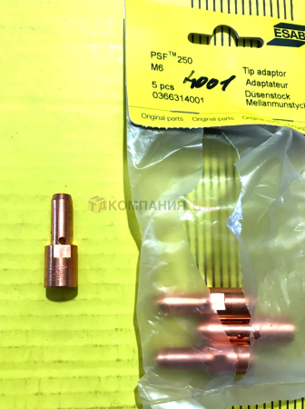 Адаптер наконечника ESAB М6 (PSF250/321W) Адаптер наконечника ESAB М6 (PSF250/321W)