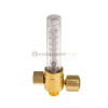 Ротаметр GCE Аргон/CO2 2.5 Бар, 0-32 л/мин вх. G3/8", вых. G3/8"+ниппель