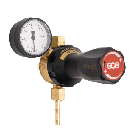 Регулятор специальный сетевой GCE UC700 (СПО-6) пропановый сетевой 25/4бар вх.G3/8"LH/вых.G3/8"LH,25 Нм3/час