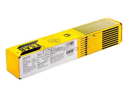 Электроды ESAB OK 53.70 ф 2,5 мм х 350 мм (4,5кг) (5370253W00)