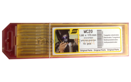 Электроды ESAB Tungsten WC-20 (Серый) вольфрамовые
