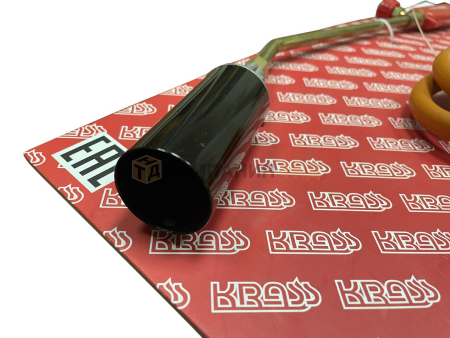 Горелка кровельная KRASS ГВ-100 (D=35 мм, L=490 мм, вентильная) + 3 метра рукава, для кабельных работ