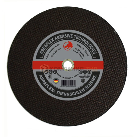 Круг отрезной Abraflex 350x3,5x25,4 A-30R Standard BF (металл) (T000038387)