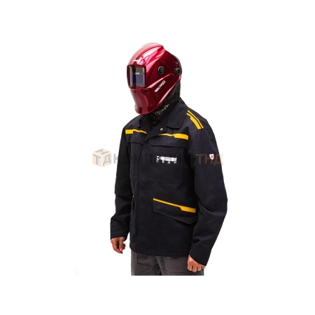 Маска сварочная КЕДР К-202 PRIME, красная (8004488)