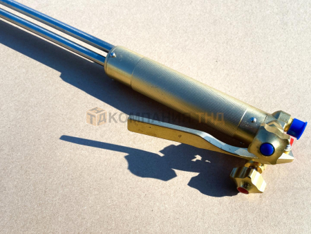 Резак пропановый KRASS SIDER 7 (рычажный до 300 мм) L=1100 мм, угол наклона головки 90 град, без мундштуков, удлинённый