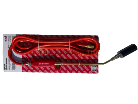 Горелка кровельная KRASS ГВ-100 (D=35 мм, L=490 мм, вентильная) + 3 метра рукава, для кабельных работ