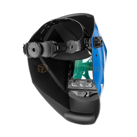 Маска сварочная хамелеон ПТК SK600 SUPER VISION, синяя