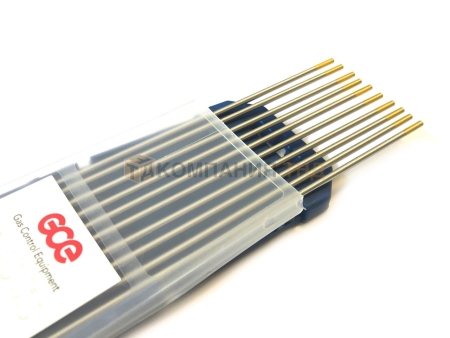 Электроды вольфрамовые GCE WL-15 ф 4,0 мм х 175 мм (10шт.) (400P940175)