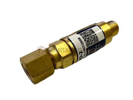 Затвор предохранительный GCE MV 93 - (кислород) вход резака/горелки  G1/4"