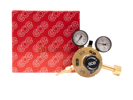 Редуктор двухступенчатый GCE S2+ N 200/10 bar вх. G3/4", вых. G3/8"  однокорпусный