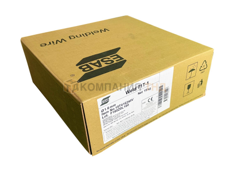 Порошковая проволока ESAB 71T для сварки углеродистых и низколегированных сталей Проволока порошковая ESAB Weld 71T-1