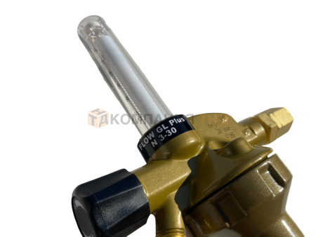 Редуктор сетевой GCE Dinflow Аргон/Смесь; -/30 л/мин; вх. G3/8", вых. G1/4" ротаметр