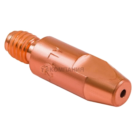 Токосъемный наконечник КЕДР E-Cu/Alu PRO М6 / Ø 1.2 мм (8,0 / 28)